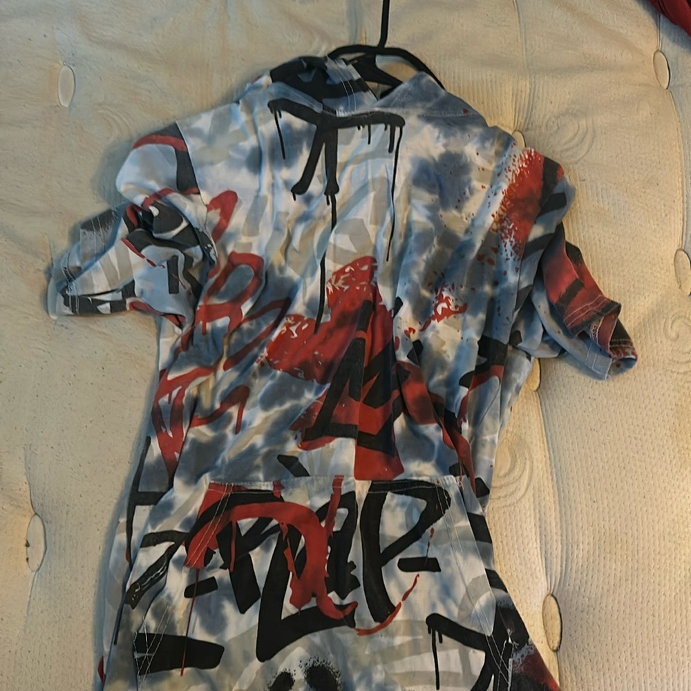 old navy hoodie tee shirt size L